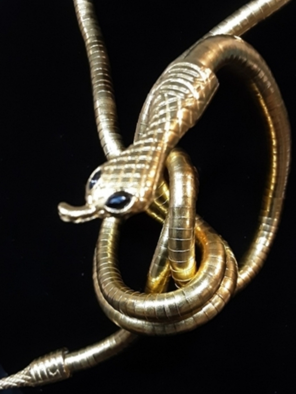 36" Flexible Gold Snake Waist/Wrist/Necklace J197